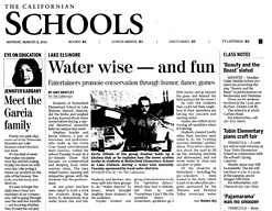 The California Schools - Water wise - and fun