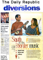 South of the Border Music. Article in the Daily Republic. July 9, 2004